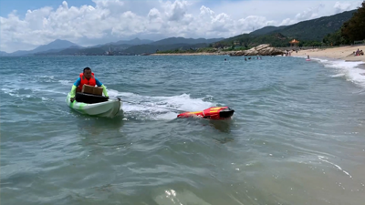 水上救援機(jī)器人用來(lái)送外賣(mài)，我看可行